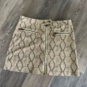 She and sky mini skirt